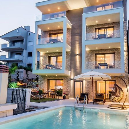 Aigli Skala Maries Deluxe Skala Marion Exterior foto