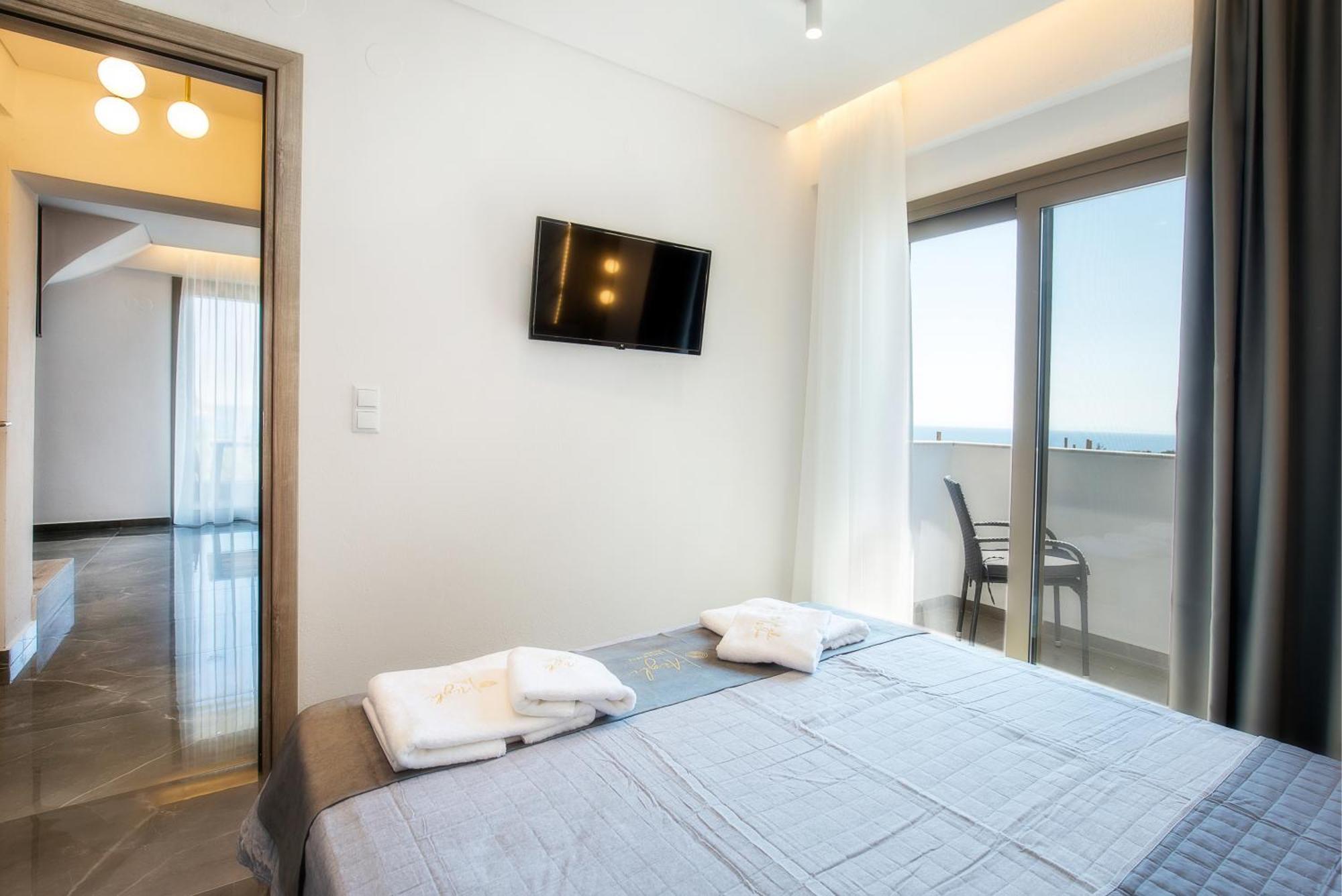 Aigli Skala Maries Deluxe Skala Marion Exterior foto