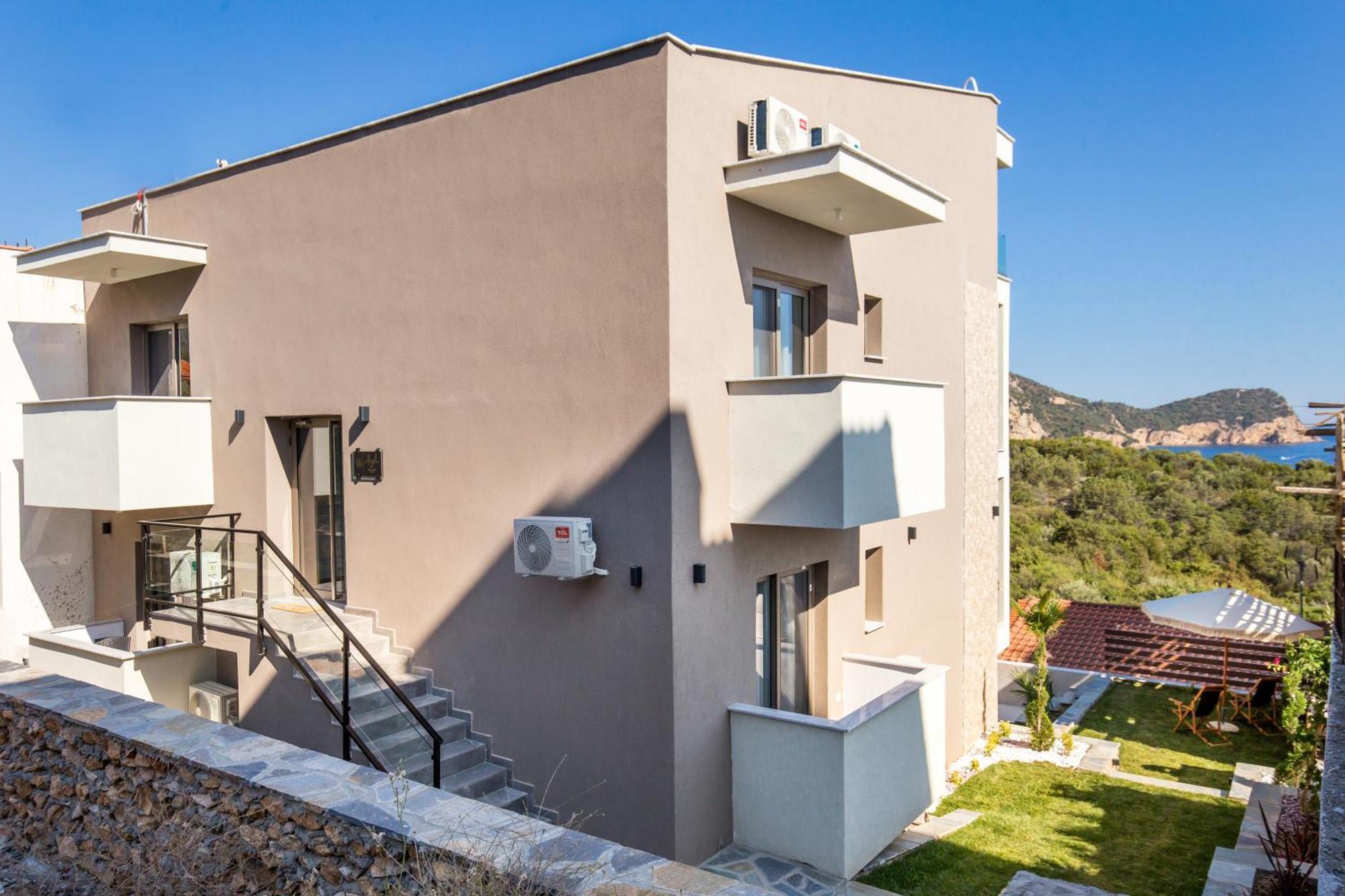 Aigli Skala Maries Deluxe Skala Marion Exterior foto