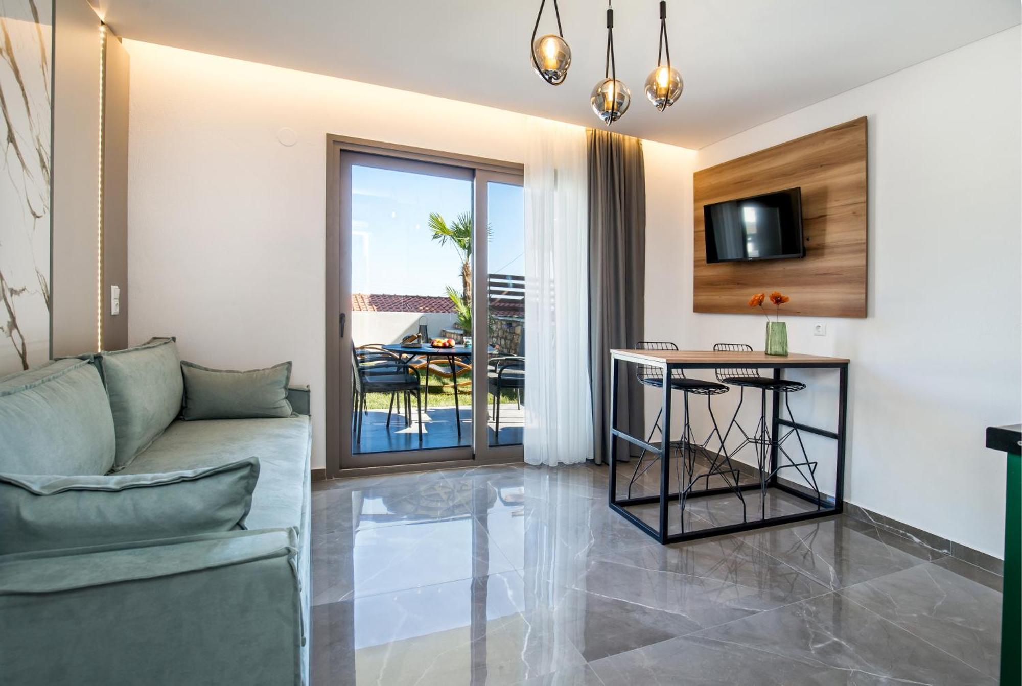 Aigli Skala Maries Deluxe Skala Marion Exterior foto