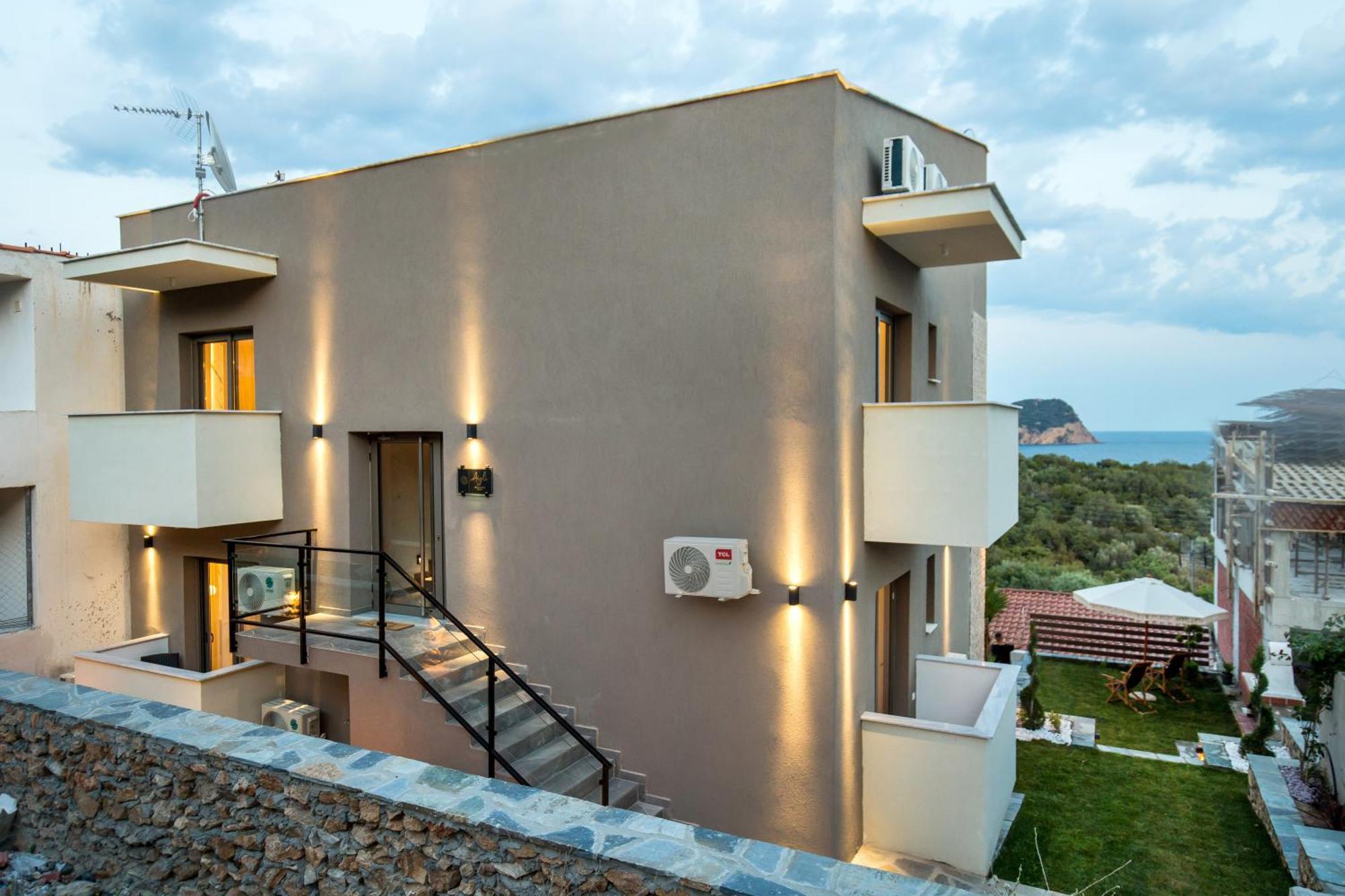 Aigli Skala Maries Deluxe Skala Marion Exterior foto
