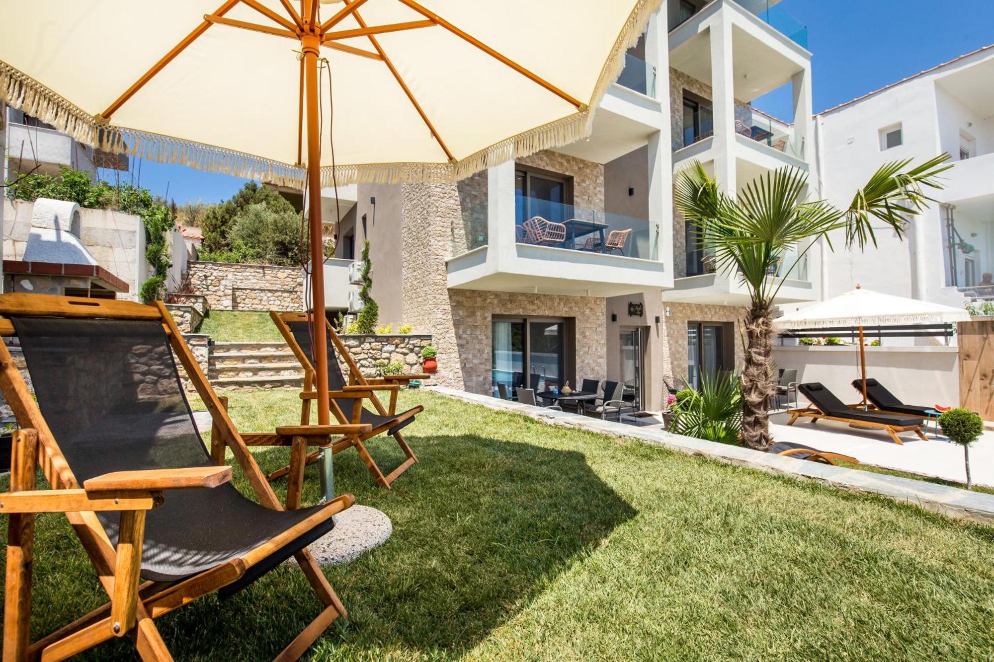 Aigli Skala Maries Deluxe Skala Marion Exterior foto