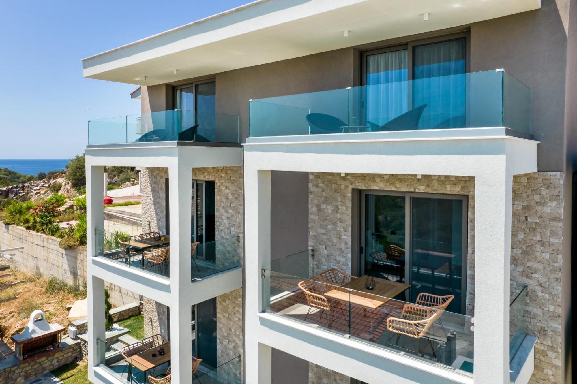 Aigli Skala Maries Deluxe Skala Marion Exterior foto